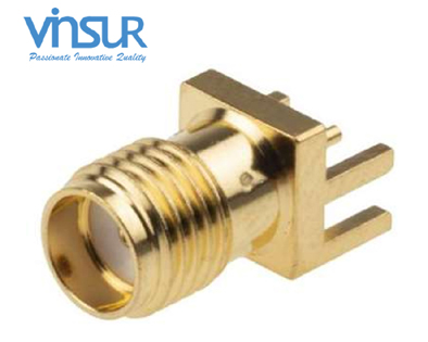 11521050 -- RF CONNECTOR - 50OHMS, SMA FEMALE, STRAIGHT, PCB-EDGE MNT